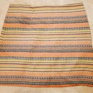 LOFT Vibrant Patterned Mini Skirt. Size 12